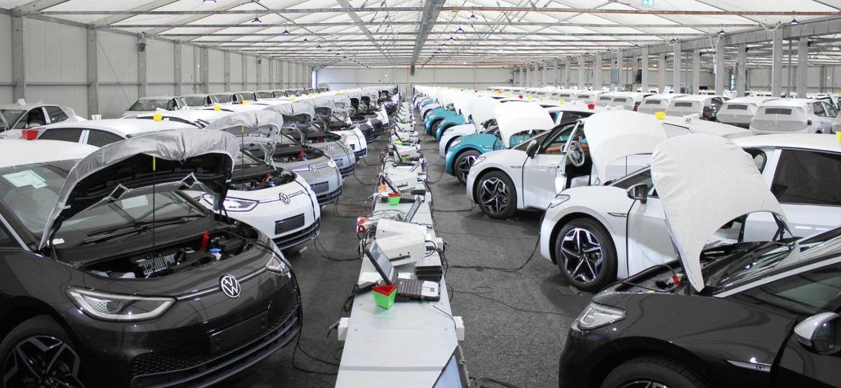 Ξεχάστε την κλασική φωτογραφία με τα VW ID.3 να λαμβάνουν ενσύρματες ενημερώσεις λογισμικού. 