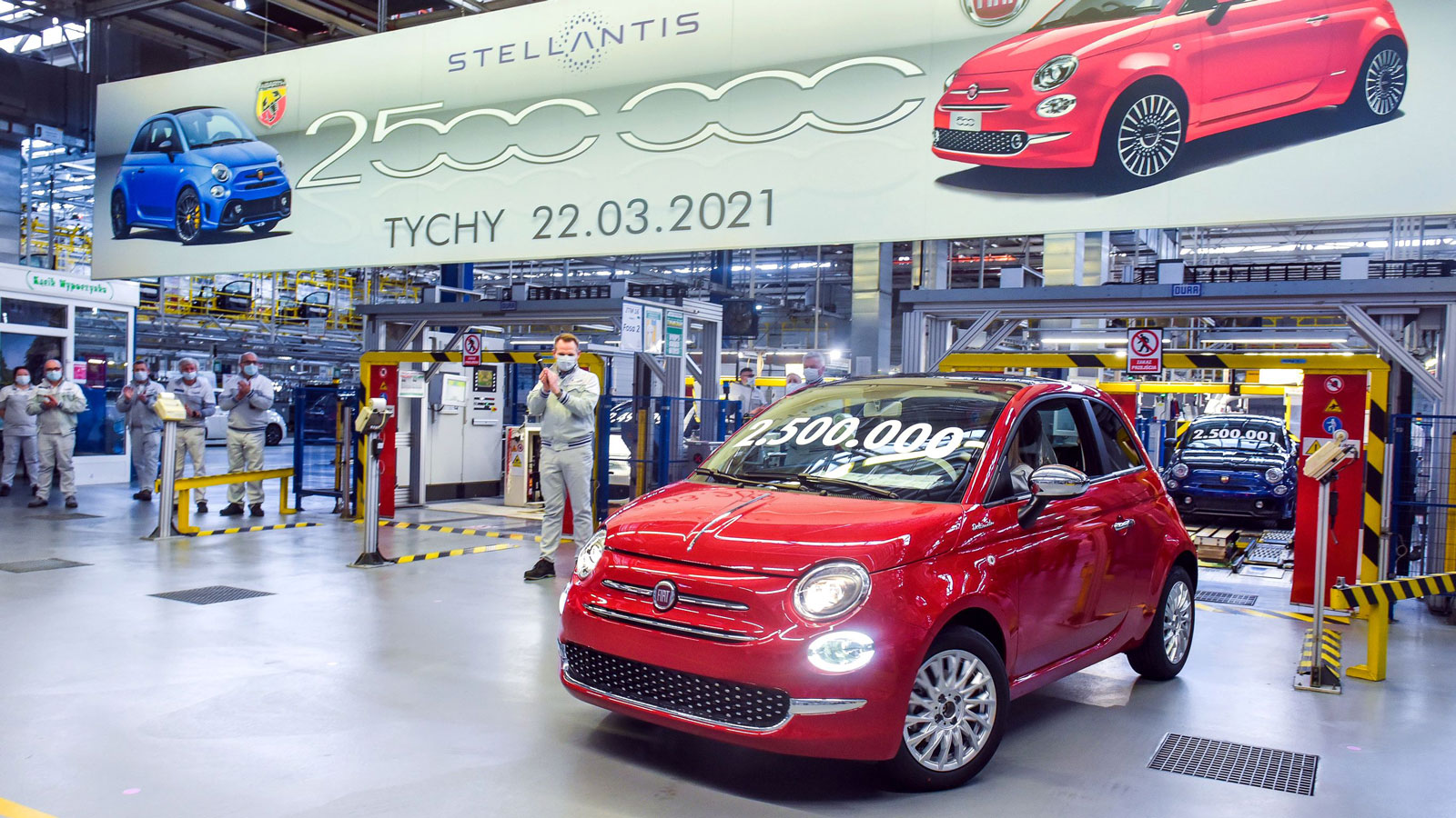 Fiat 500: Ορόσημο 2,5 εκατ. αντιτύπων