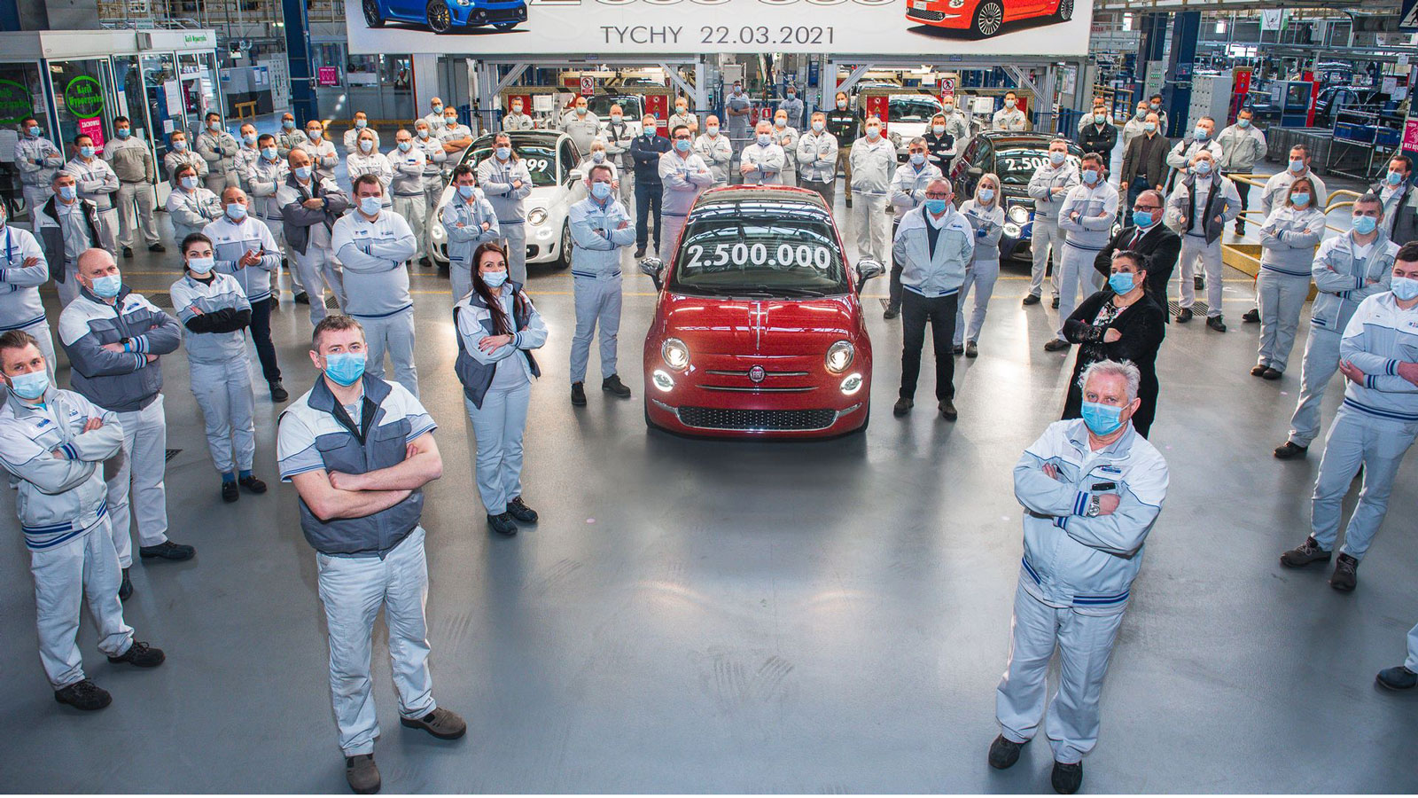 Fiat 500: Ορόσημο 2,5 εκατ. αντιτύπων
