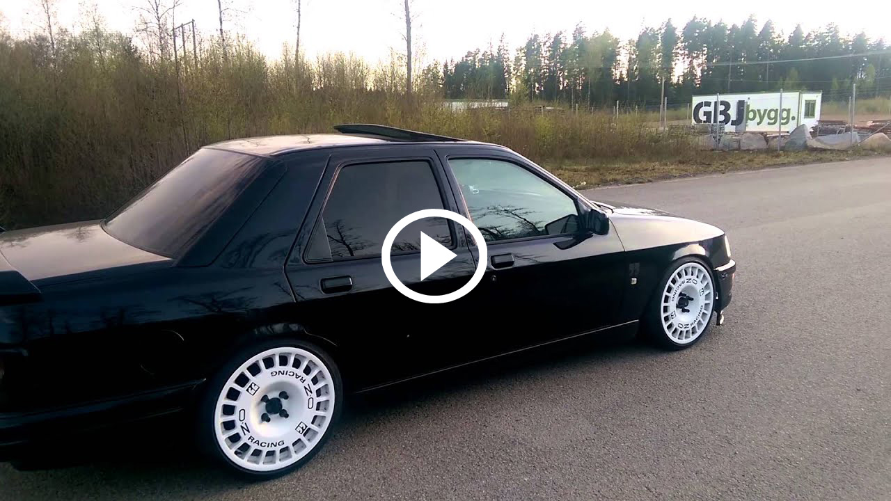 Sierra Cosworth 4x4 πυροβολεί σαν Καλάσνικοφ [video]