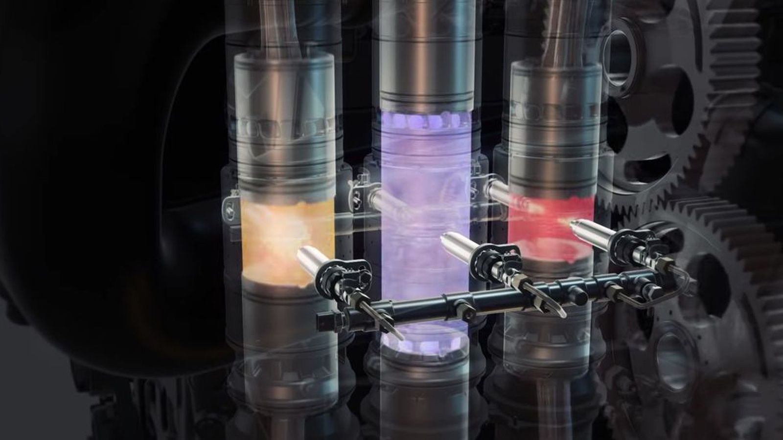 Στην παραγωγή δίχρονος τρικύλινδρος με 6 πιστόνια;