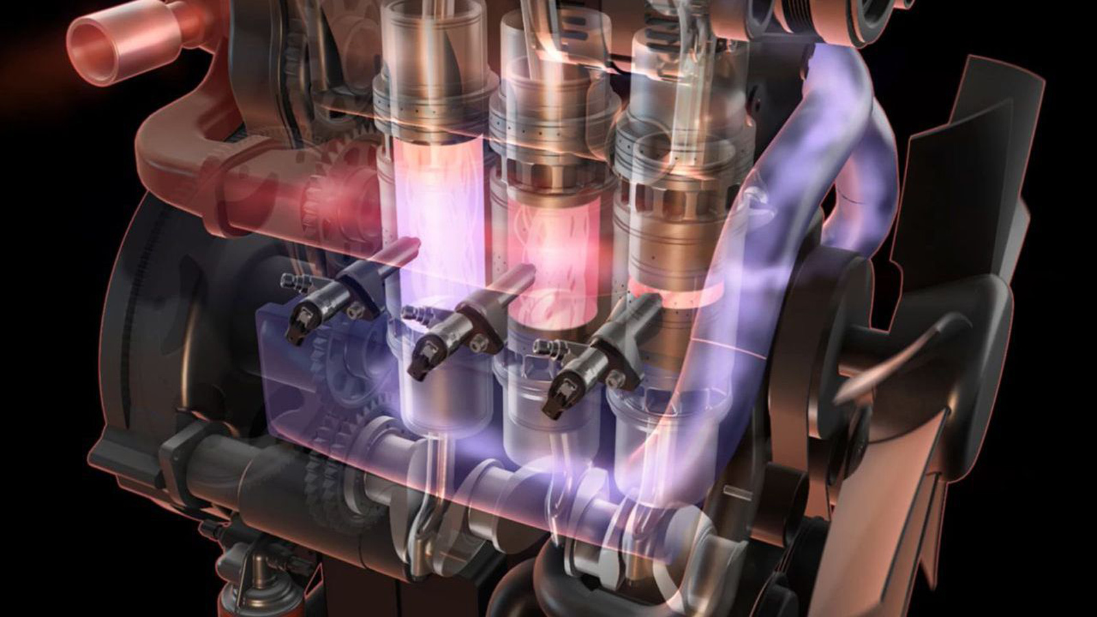 Στην παραγωγή δίχρονος τρικύλινδρος με 6 πιστόνια;