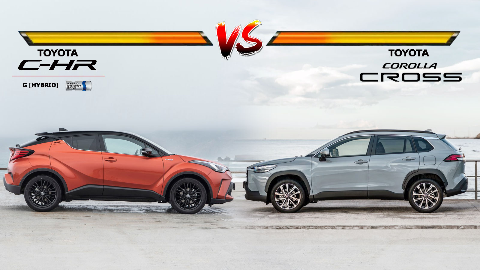 Toyota Corolla Cross και Toyota C-HR, συγκρίνονται σε κατανάλωση, χώρους, επιδόσεις, ασφάλεια, εξοπλισμό, εγγυήσεις και τιμές. Ποιο μικρομεσαίο SUV τη