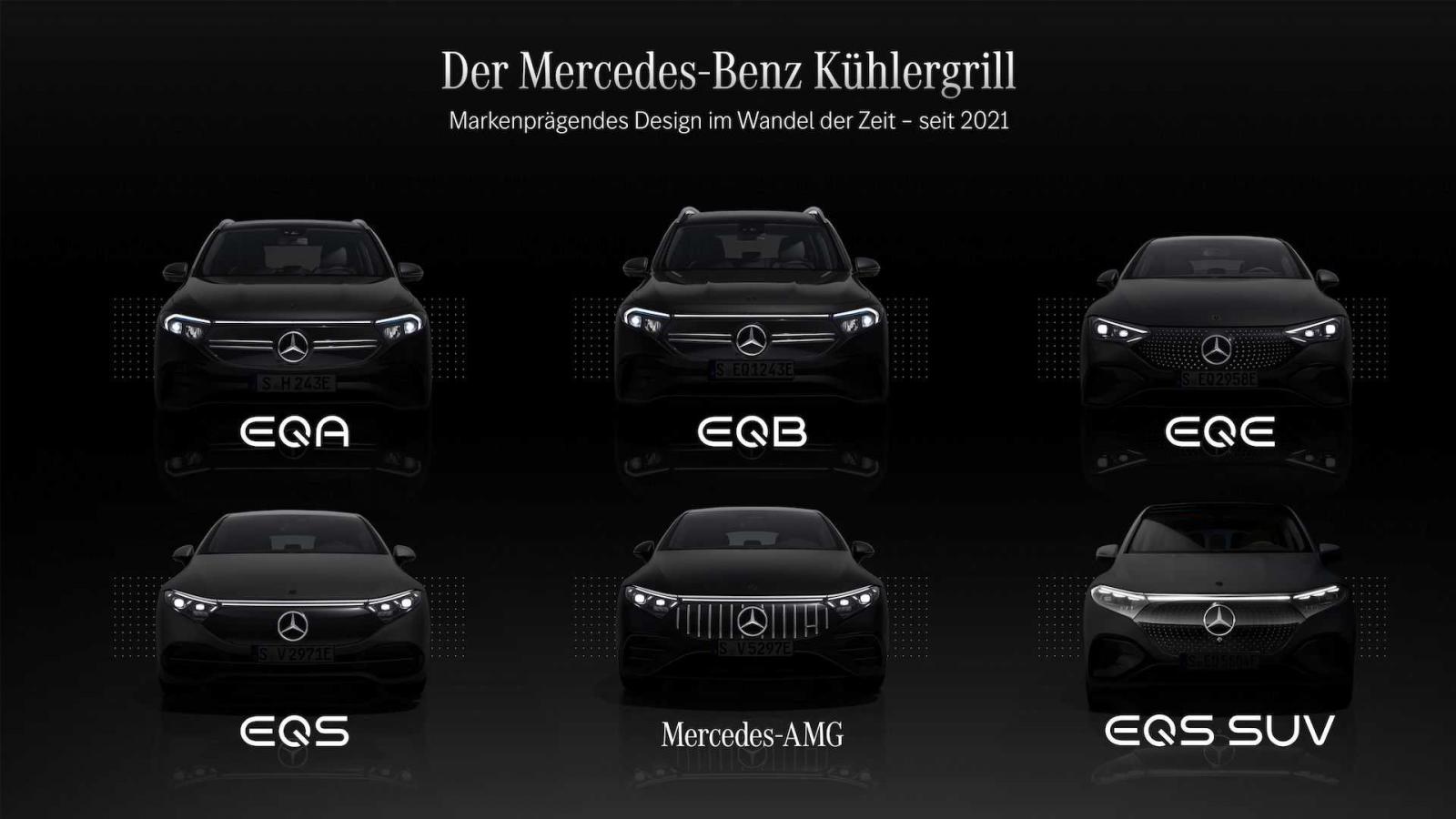 Mercedes-Benz: Η εξέλιξη της γρίλιας μετά από 12 δεκαετίες