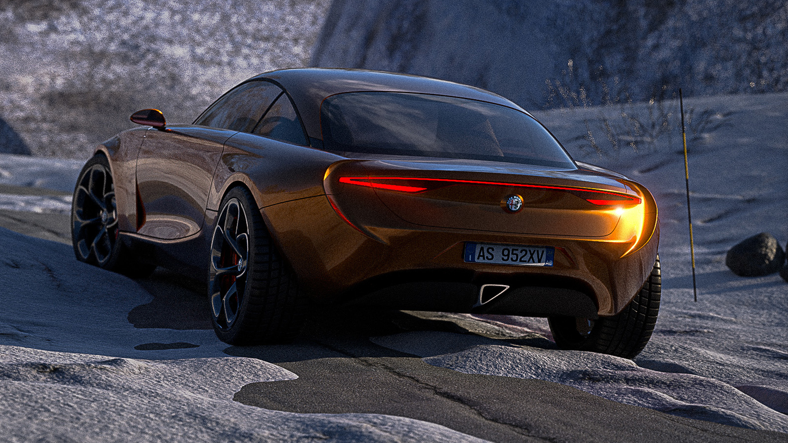 Alfa Romeo Giulia Coupe: Σεμινάρια ιταλικού design