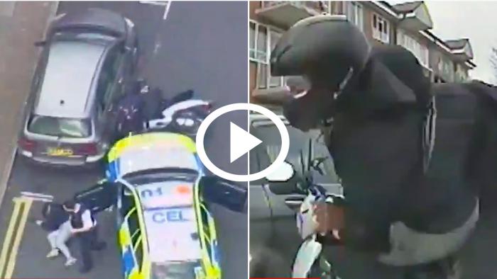 Αστυνομικοί αγρίεψαν, και παίρνουν αμπάριζα εγκληματίες [video]