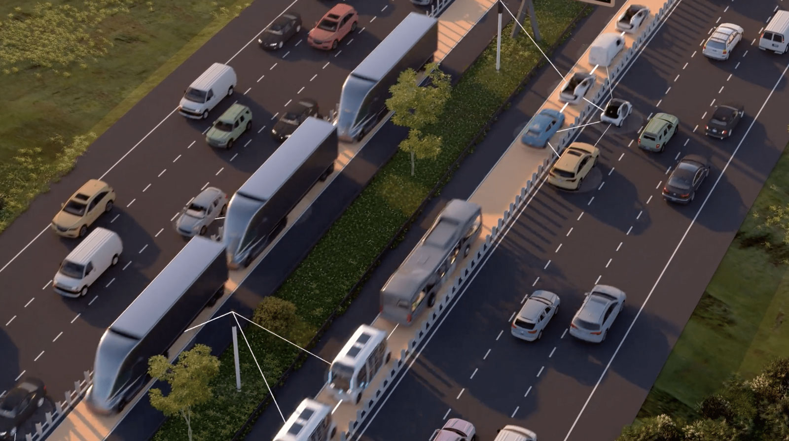 Έρχονται οι λωρίδες για αυτόνομα αυτοκίνητα 