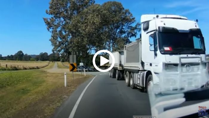 Νταλικέρης μπαίνει με πολλά και θερίζει απροκάλυπτα [video]