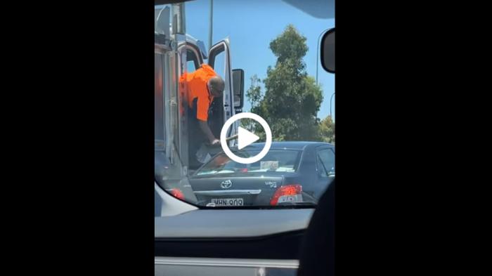 Όχι τσαμπουκάδες σε νταλικέρη με ρόπαλο [video]