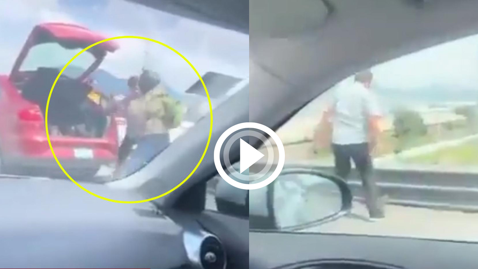 Πέταξε Ντελιβερά κάτω από γέφυρα μετά από καυγά [video]