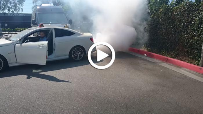 Ψησταριά λαδιού έκανε την AMG [video]