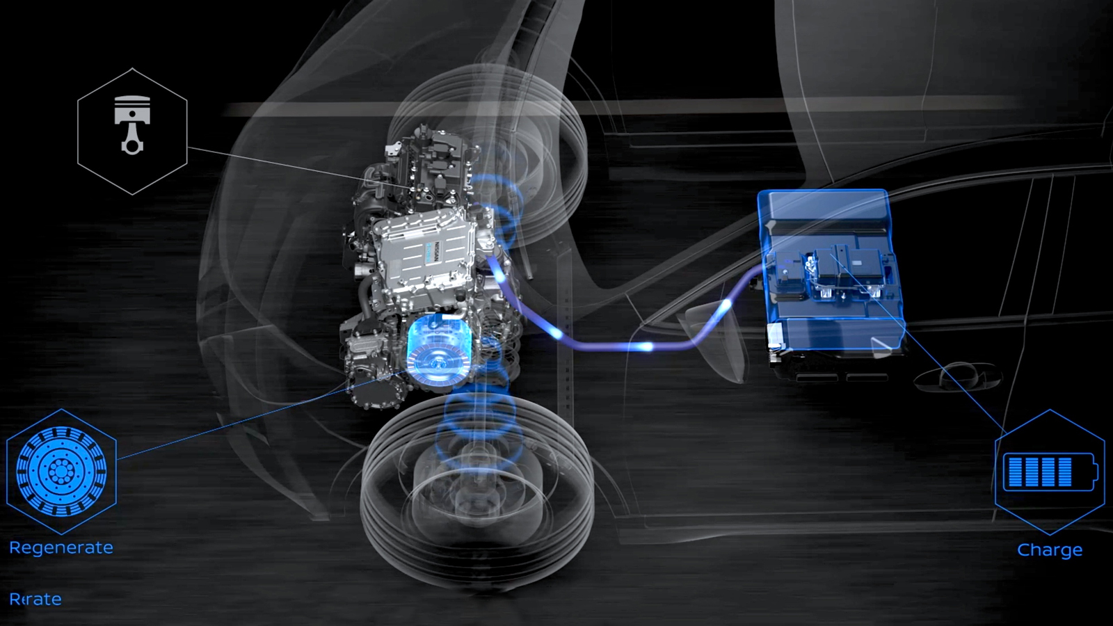 Μέσω της τεχνολογίας Linear Tune, περιορίζεται η την αίσθηση «αποσύνδεσης» που συνήθως βρίσκεις στα υβριδικά ή σε μοντέλο με κιβώτιο συνεχούς μεταβαλλ