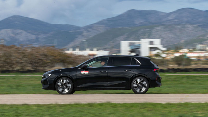 Η ποιότητα κύλισης του Opel Astra είναι υψηλή