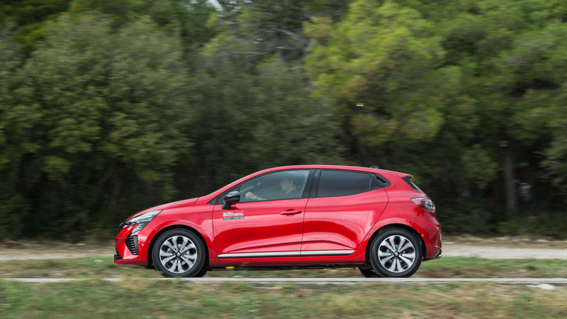 Το Renault Clio LPG είναι άνετο και στιβαρό στο δρόμο