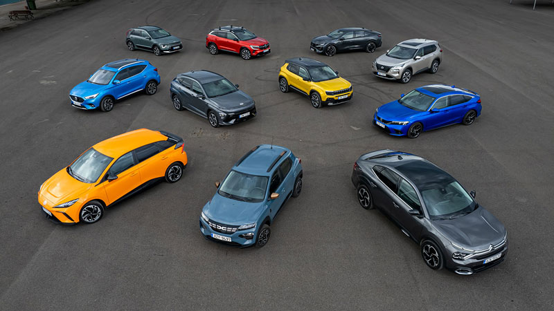 Αυτοκίνητο της Χρονιάς 2024: Οι 10+1 φιναλίστ στην πίστα των Μεγάρων