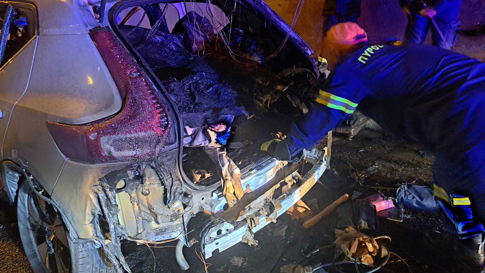 Εταιρικό Volvo XC40 Plug-In ούτε 2 χρόνων πήρε φωτιά στην Ελλάδα!