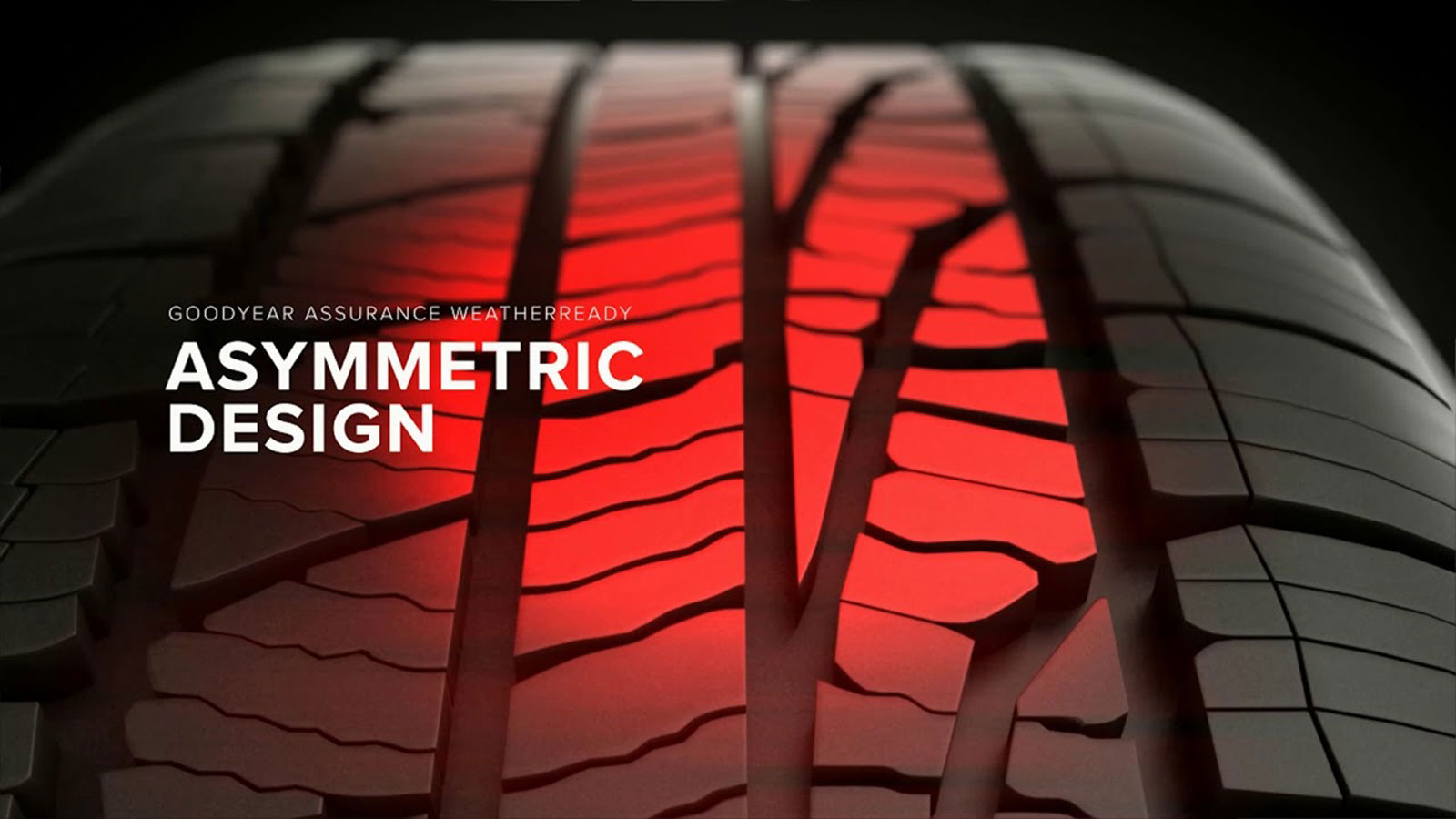 Το All Season ελαστικό Assurance Weather Ready από την Goodyear έχει ειδική σύνθεση από καουτσούκ με βάση τη σόγια και ασύμμετρο σχέδιο πέλματος για κ