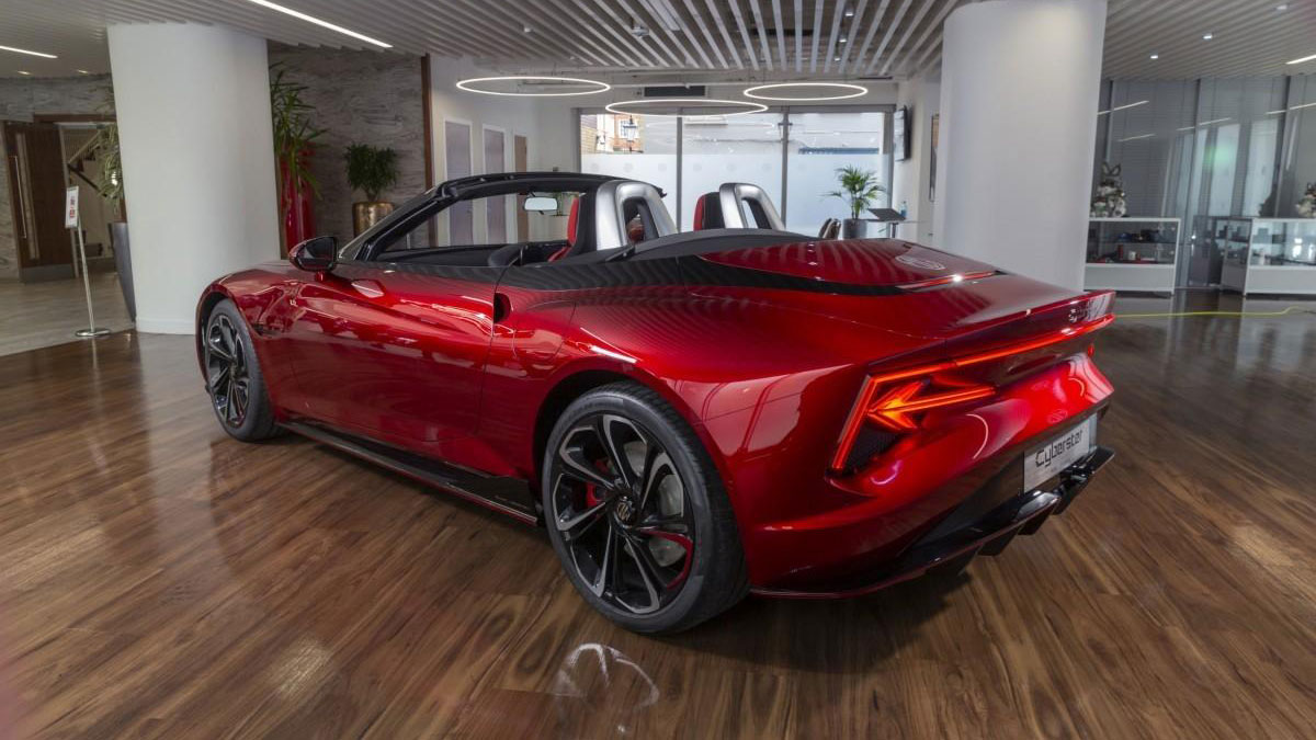MG Cyberster: Το Roadster με τους 536 ίππους και τα 725 Nm ροπής