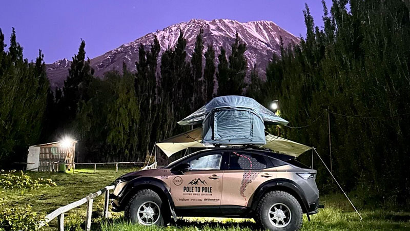 H αποστολή Pole to Pole με το Nissan Ariya διασχίζει την Ν. Αμερική  