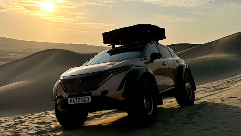 H αποστολή Pole to Pole με το Nissan Ariya διασχίζει την Ν. Αμερική  