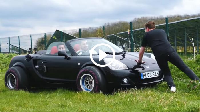 Τι θα συμβεί αν βάλουμε λάστιχα F1 στο αυτοκίνητο μας; [video]