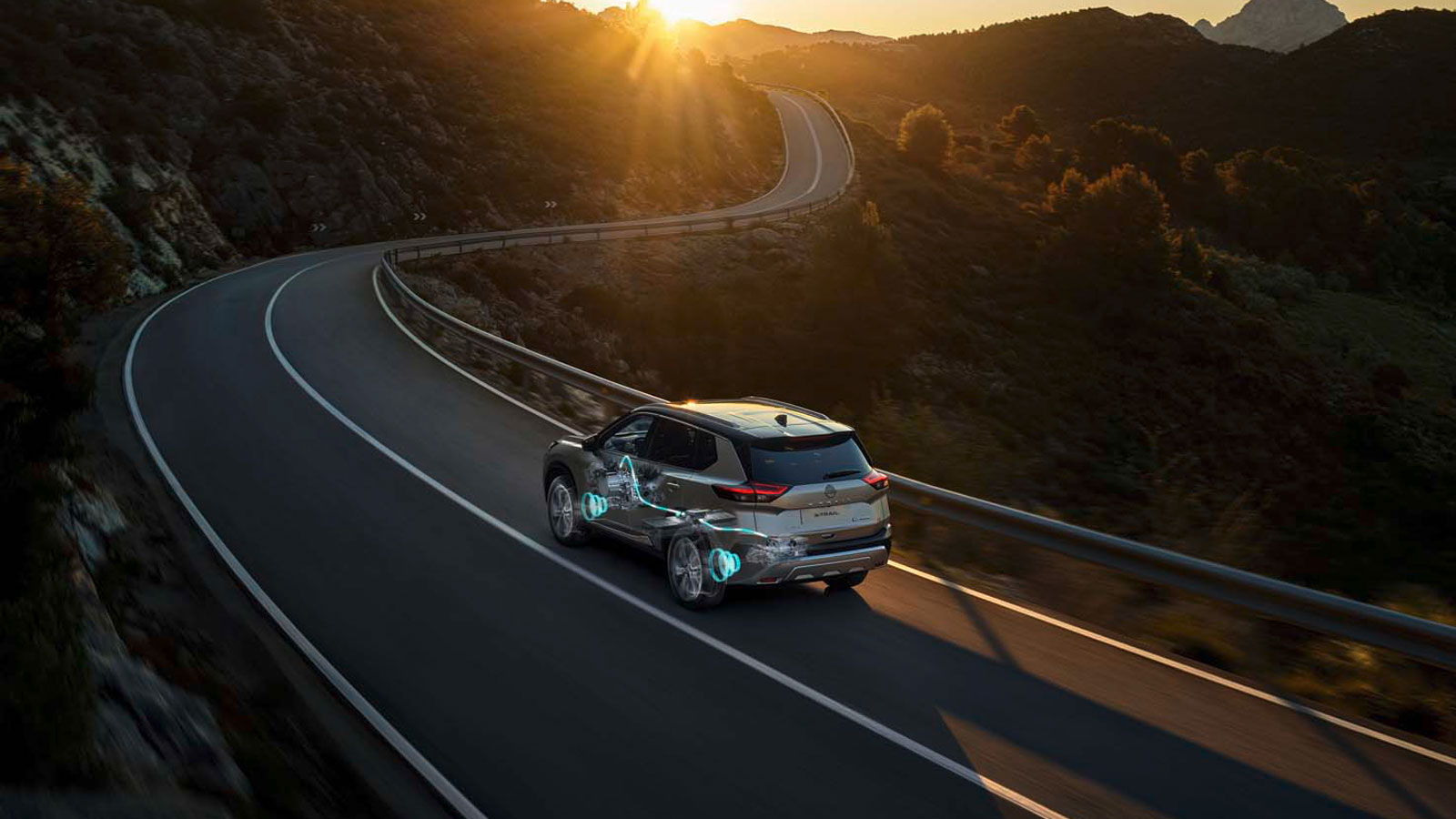 Σε μία ορεινή διαδρομή «παίρνει μπροστά» το Intelligent Torque Control (Έξυπνος Έλεγχος Ροπής), το οποίο βοηθά τον οδηγό να στρίβει τους τροχούς και ν