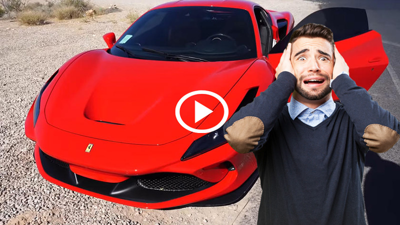 Νοίκιασε και κατέστρεψε Ferrari που μοιάζει με καινούργια [video]