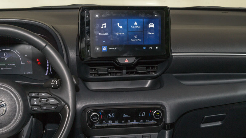 Αναβαθμίστηκε ο εξοπλισμός, με οθόνη infotainment από 9 έως 10,5 ίντσες
