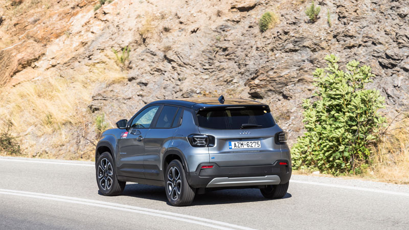 Ηλεκτρικό Jeep Avenger: Με τον υψηλότερο βαθμό στην κατηγορία!