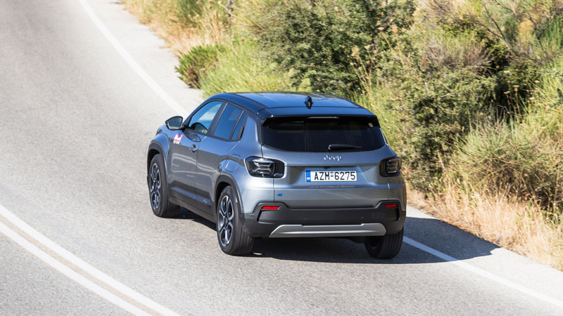 Ηλεκτρικό Jeep Avenger: Με τον υψηλότερο βαθμό στην κατηγορία!