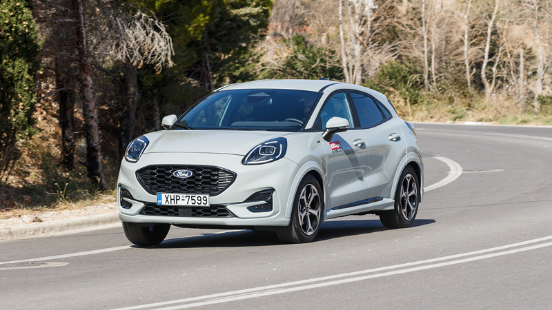 Δοκιμή Ford Puma 1.0 125 PS mHEV