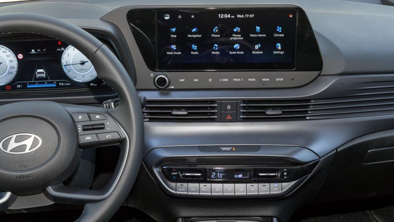 Hyundai Bayon. Πόσο καλό είναι σε εξοπλισμό άνεσης και ασφάλειας.