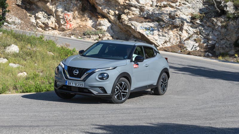 Δοκιμή Nissan Juke 114PS: Πιο πλούσιος εξοπλισμός, εξίσου οικονομικό