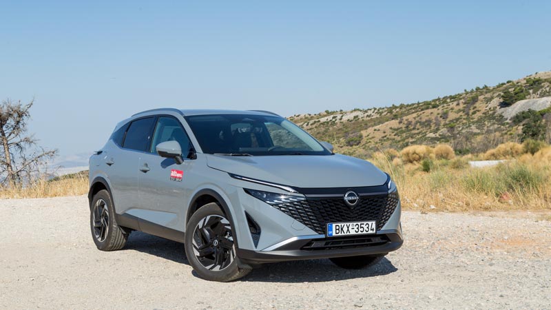 Δοκιμή Nissan Qashqai 140 PS: Αναβαθμισμένο εμφανισιακά & τεχνολογικά