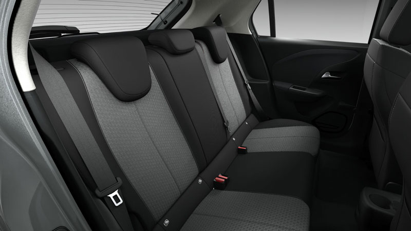 Στον τομέα της ευρυχωρίας, το Opel Corsa προσφέρει ικανοποιητικές τιμές για την κατηγορία