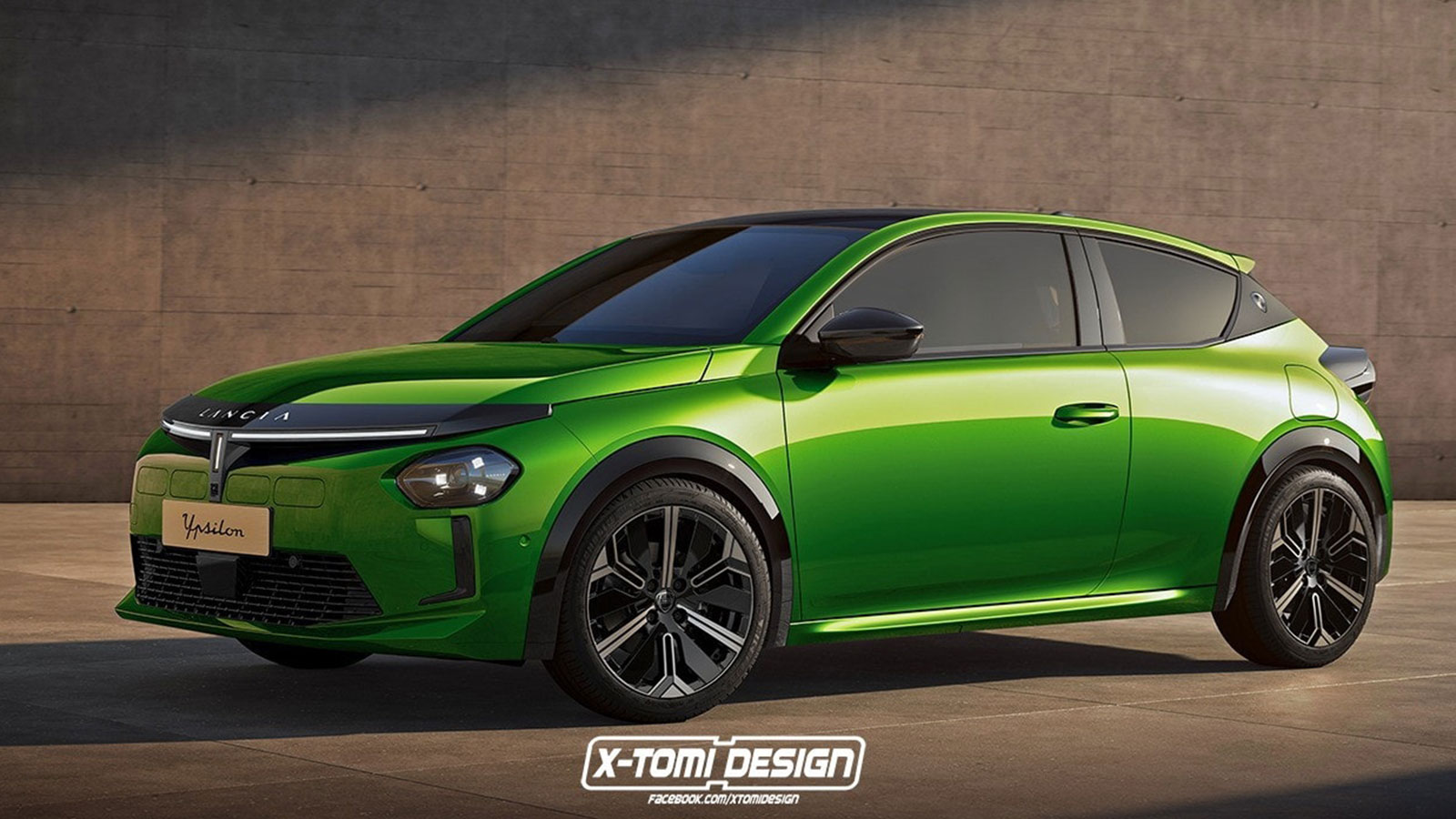 Το σχέδιο είναι ανεξάρτητο της Lancia και προέρχεται από τον X-Tomi Design.

