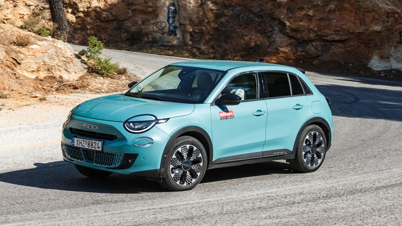 Δοκιμή Fiat 600: Ήπια υβριδικό μικρό SUV που εμπνέεται από το 500άρι