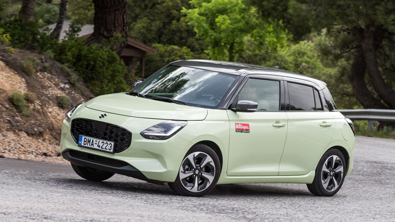 Suzuki Swift Hybrid 4WD: Τετρακίνητο που καίει λίγο