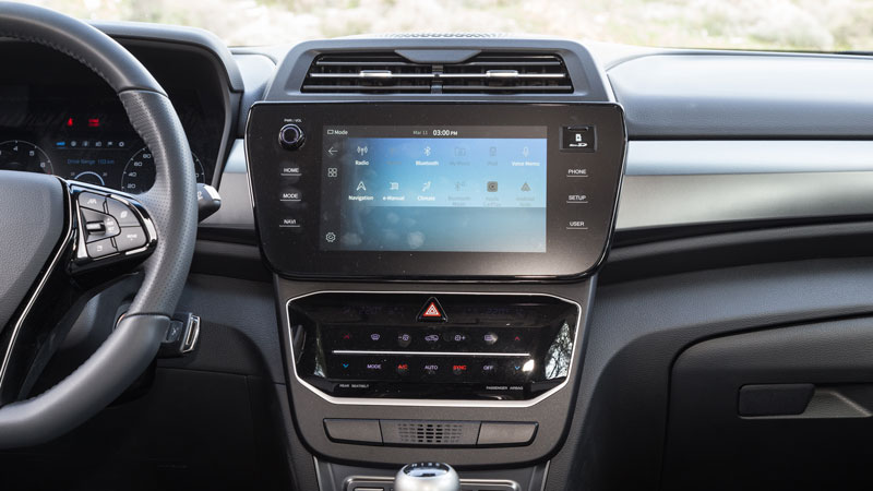 Ευρύχωρο για 4 ψηλούς το εσωτερικό, το πορτ-μπαγκάζ έχει όγκο 427 λτ