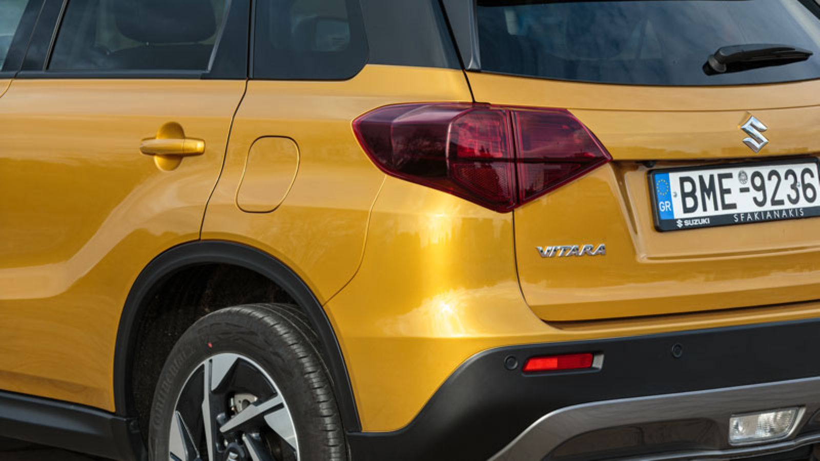 Τα πίσω φανάρια του Suzuki Vitara
