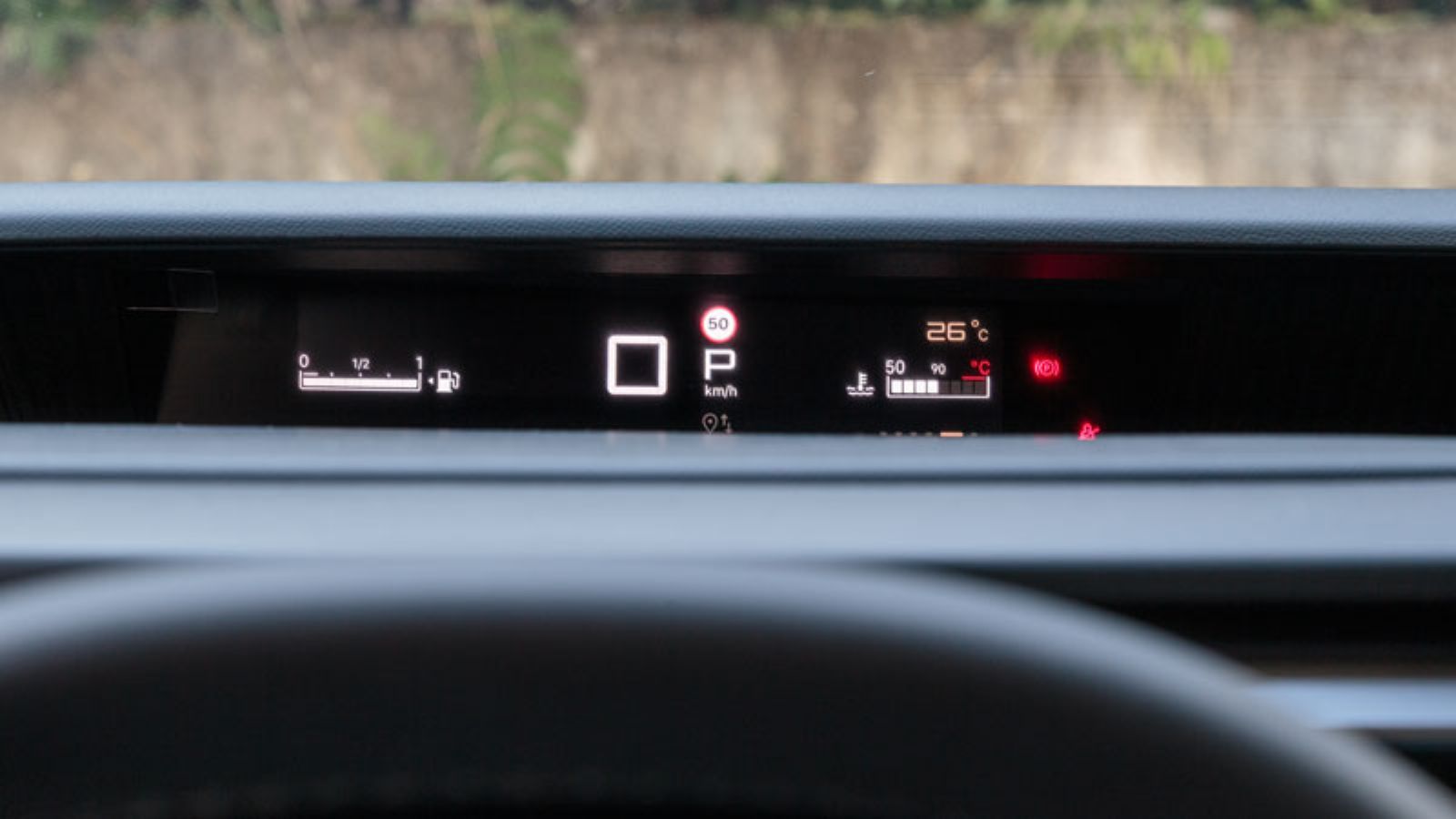 Ο πίνακας οργάνων του Citroen C3 Aircross