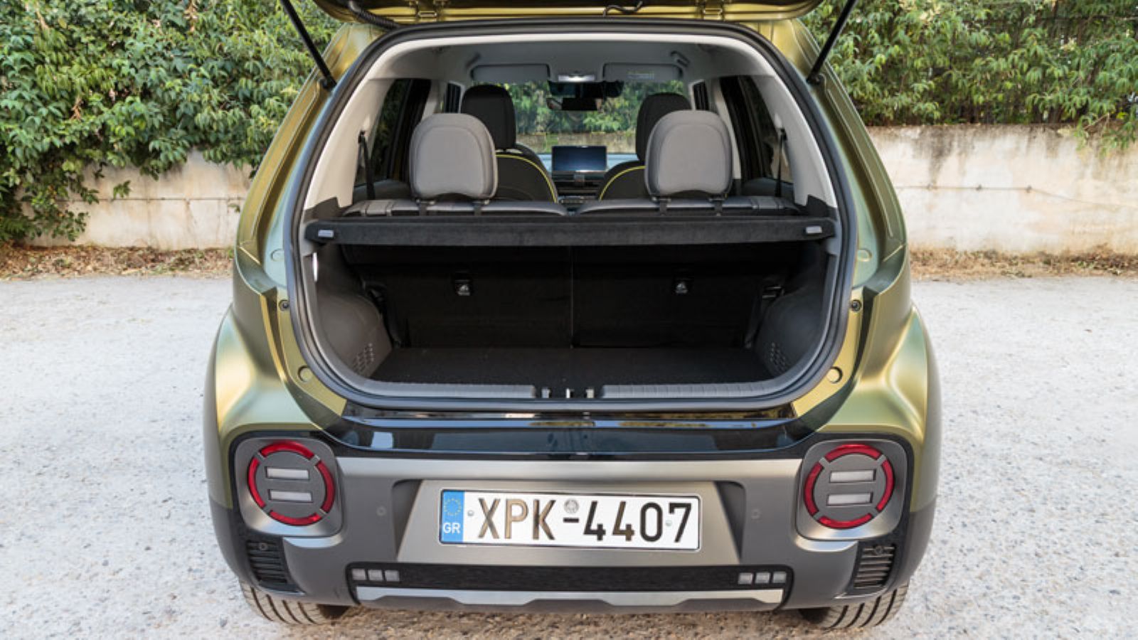 Ο χώρος αποσκευών του Hyundai Inster Cross