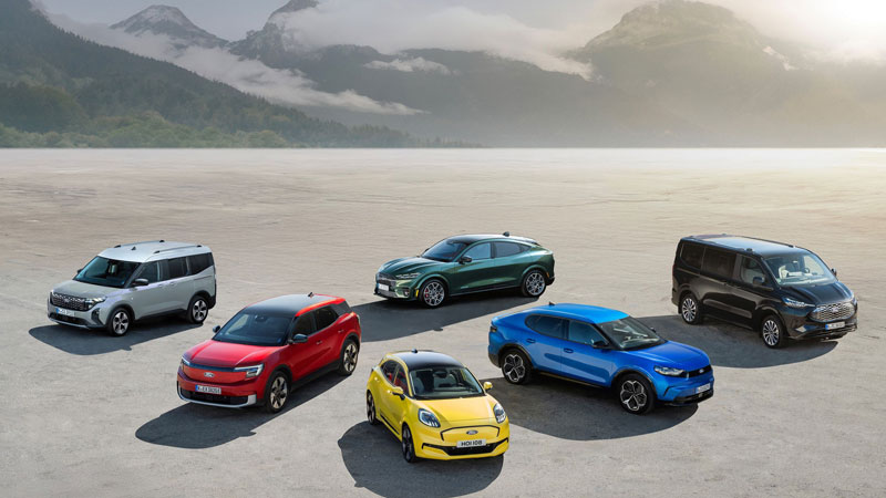 Τρία νέα και προηγμένα ηλεκτρικά μοντέλα της Ford έτοιμα για τους πελάτες της Ευρώπης