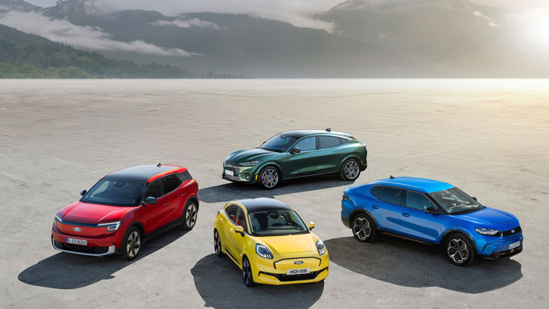 Τρία νέα και προηγμένα ηλεκτρικά μοντέλα της Ford έτοιμα για τους πελάτες της Ευρώπης