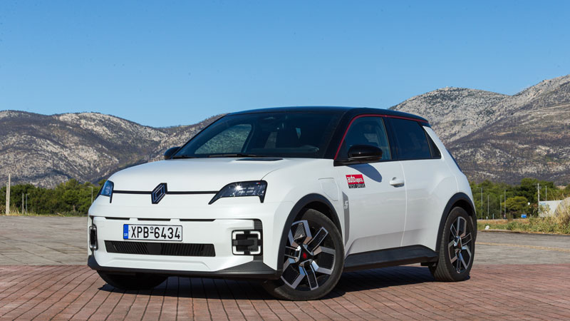 Renault 5 E-TECH Electric 120 PS: Vintage σαν να'ταν 70s!