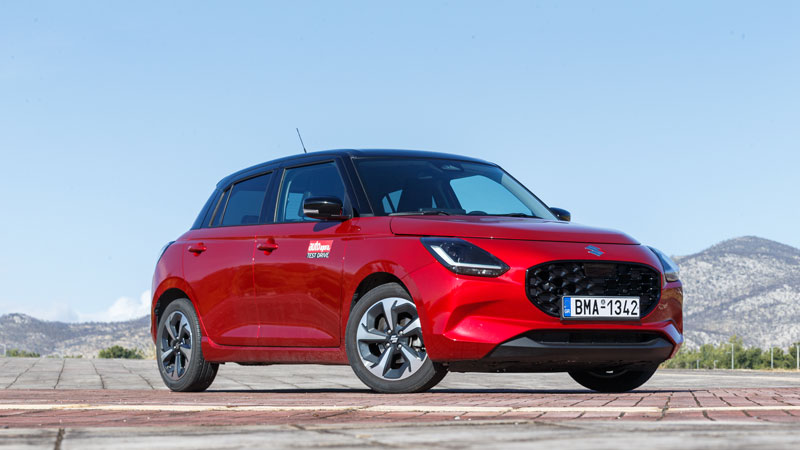 Suzuki Swift CVT: Αυτόματο μικρό made in Japan που καίει 5,3 λτ/100 χλμ
