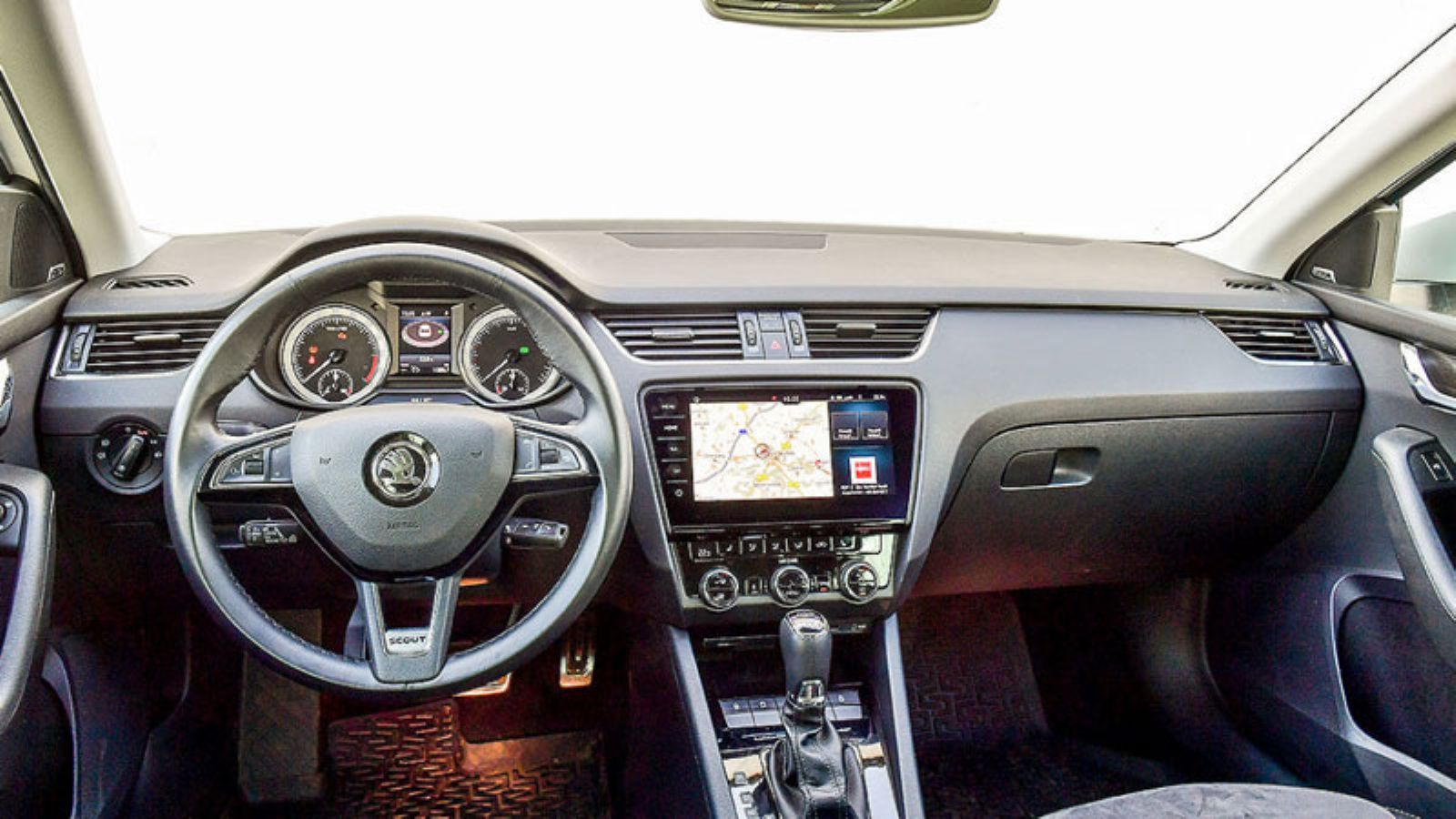 Το εσωτερικό της Skoda Octavia 