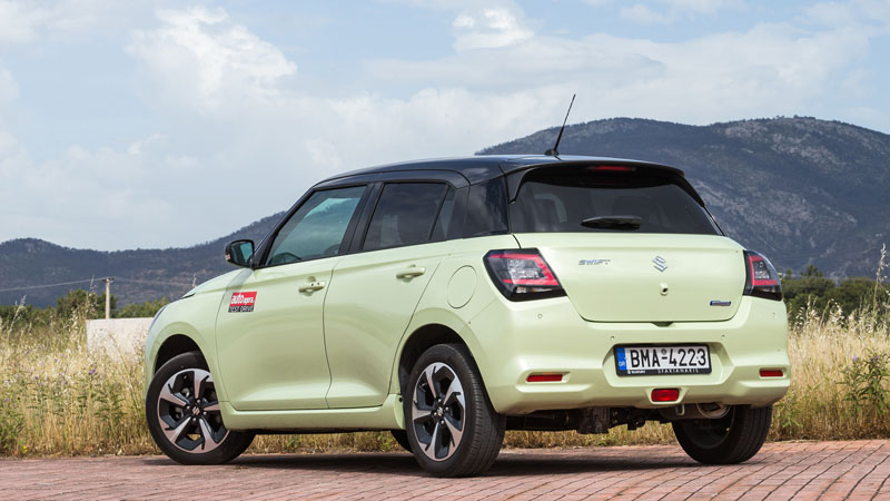 Το νέο Suzuki Swift είναι μοντέρνο σε design και έχει βελτιωμένη αεροδυναμική