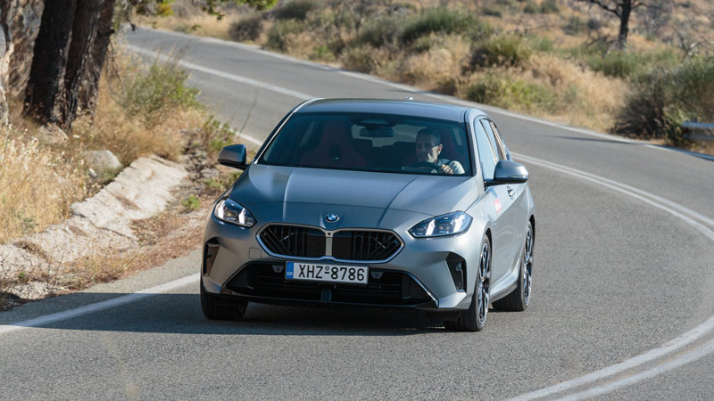 Δυναμική στο δρόμο, η BMW 120 θα προσφέρει οδηγική ευχαρίστηση