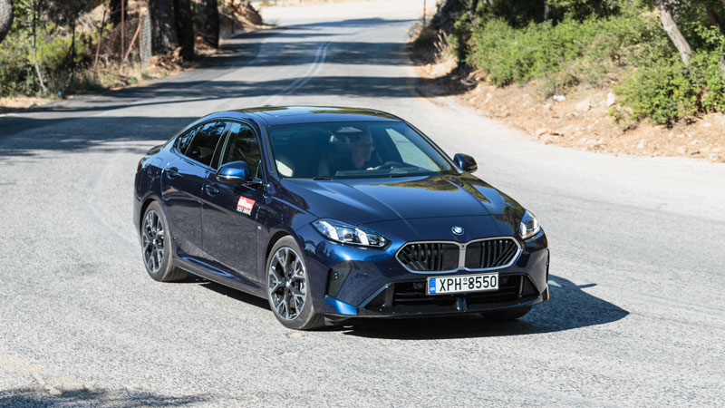 Η BMW 220 Gran Coupe είναι σπορτίφ, χωρίς να κουράζει στην καθημερινότητα
